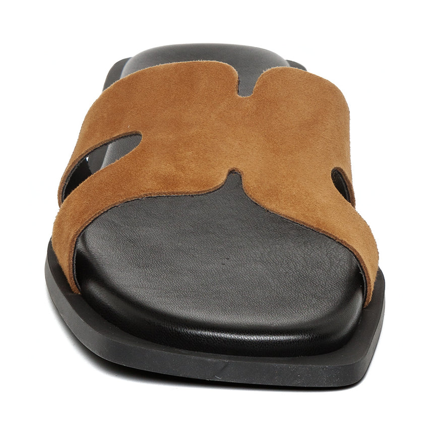 Sofia Slide CAMEL SUEDE