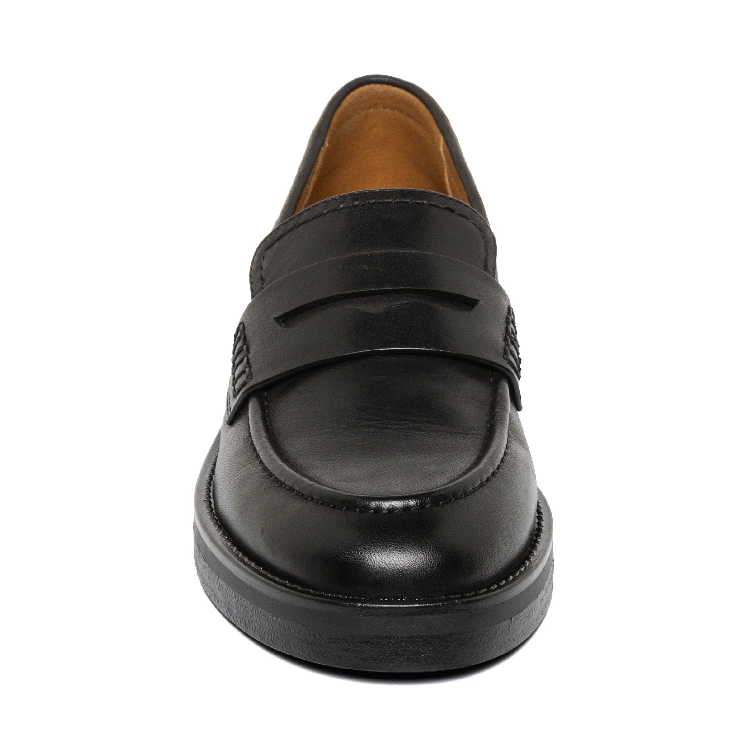 Jeann Flat Shoe BLACK LEATHER