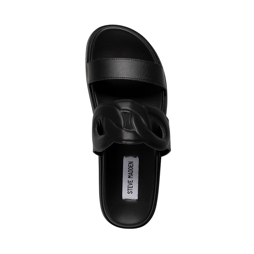 Myrtle Sandal BLACK LEATHER - view 5