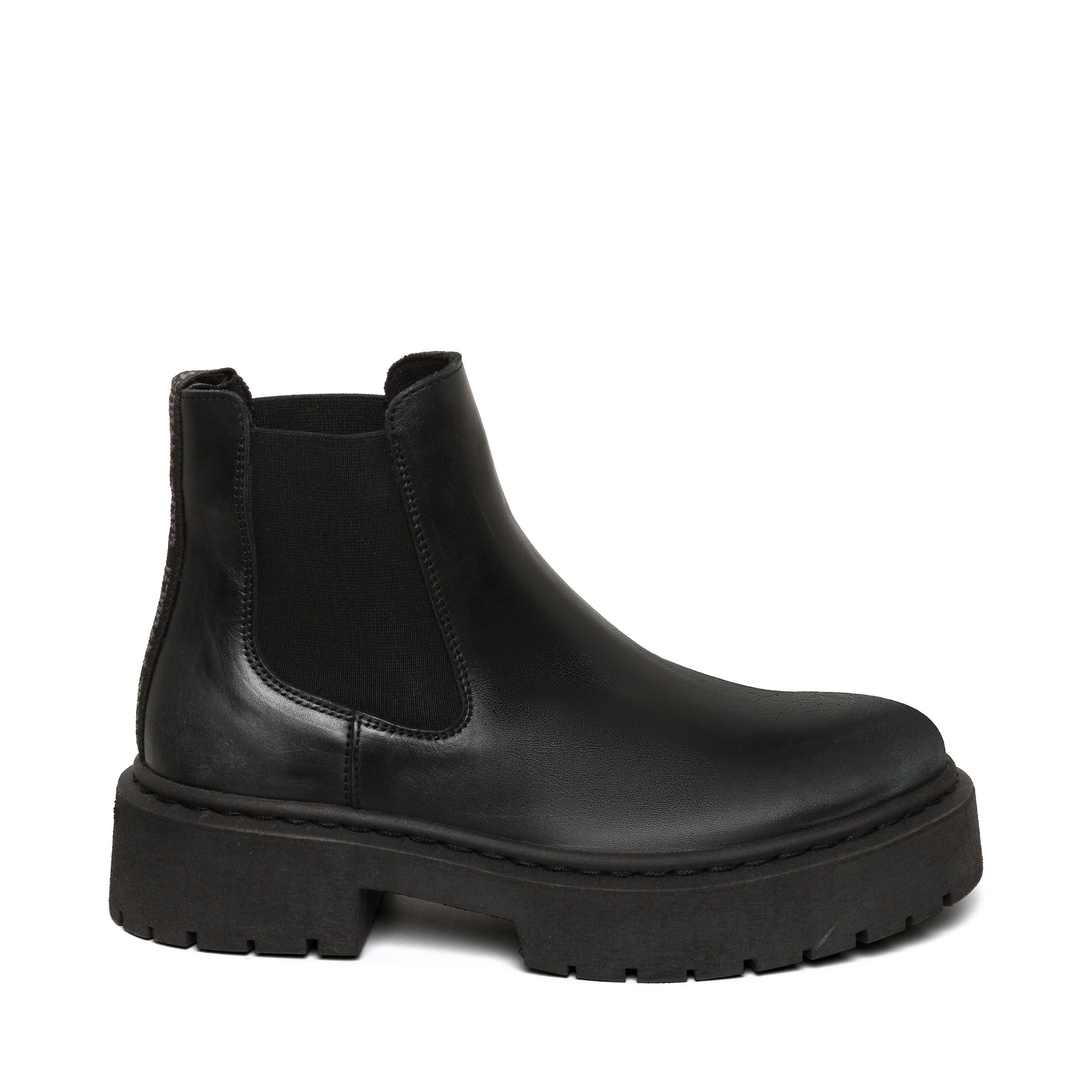 Glennis Bootie BLACK LEATHER