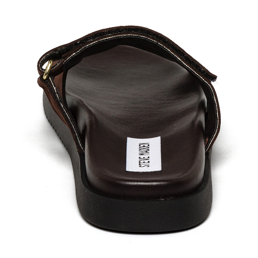 Missile-E Sandal DRK BRN SUEDE