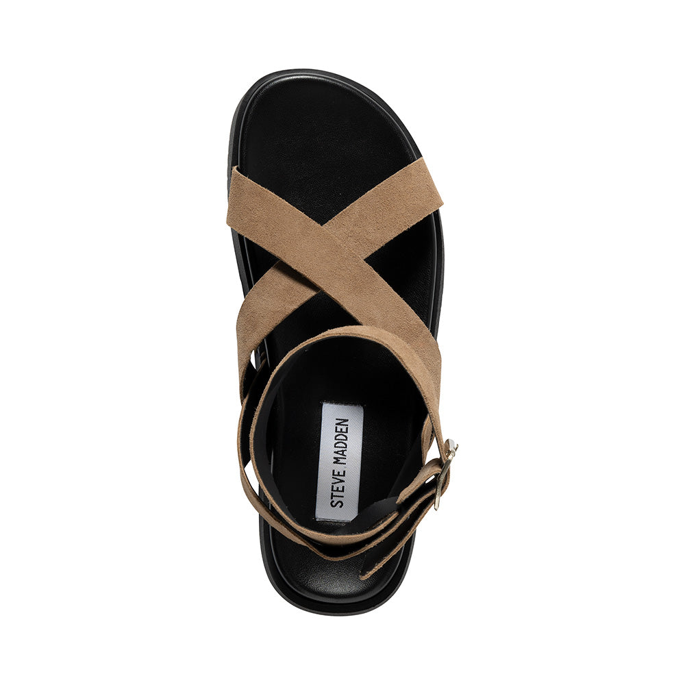 Mybestie-E Sandal TAUPE SUEDE