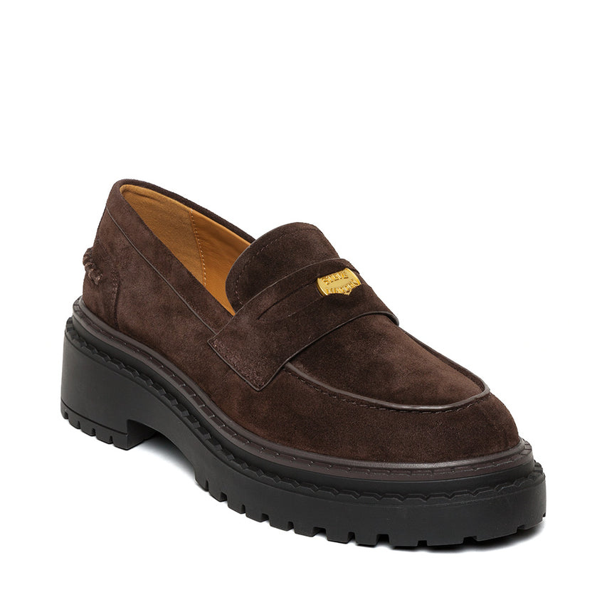 Pursuit Flat Shoe BROWN SUEDE