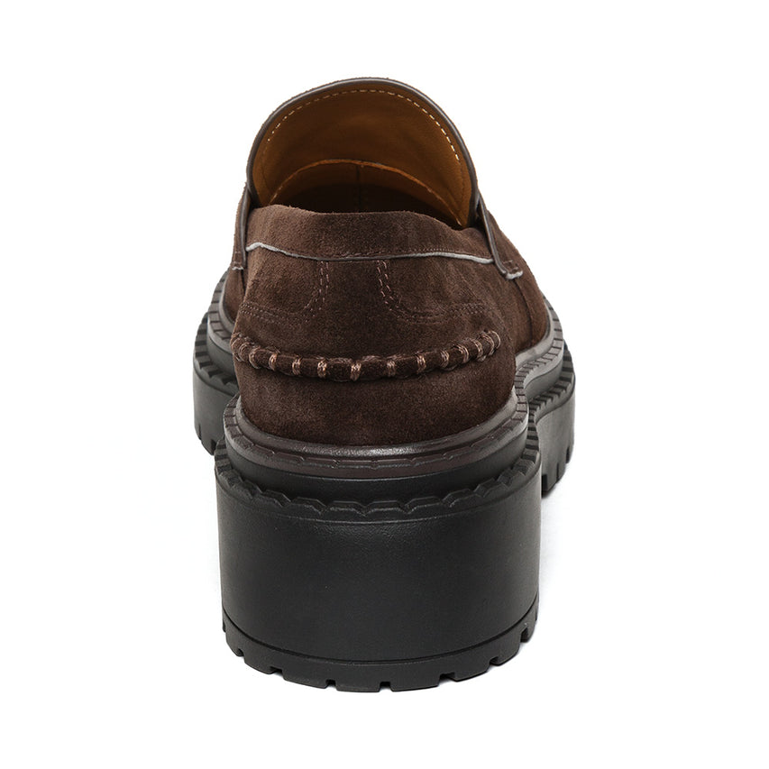 Pursuit Flat Shoe BROWN SUEDE