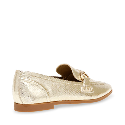 Steve madden deals gold loafers