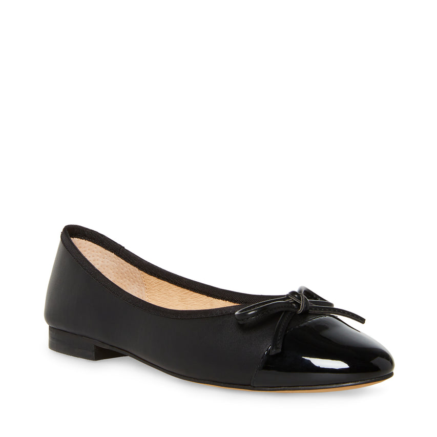 Ellison Flat Shoe BLACK LEATHER