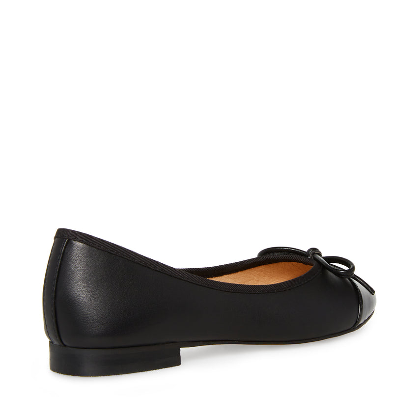 Ellison Flat Shoe BLACK LEATHER