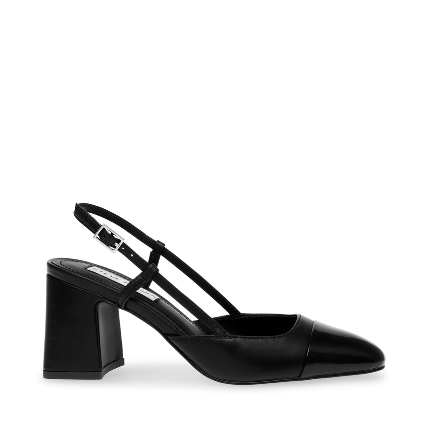 Zeina Pump BLACK LEATHER