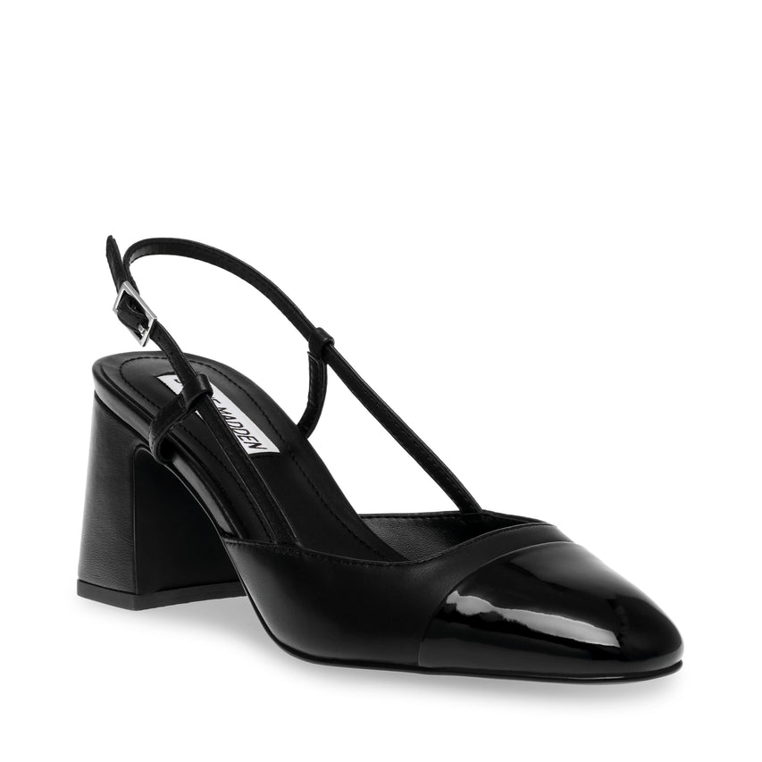 Zeina Pump BLACK LEATHER