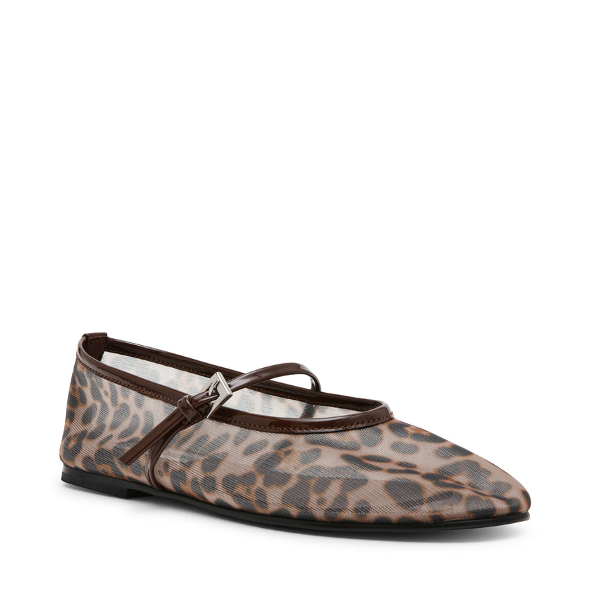 Mash Flat Shoe LEOPARD