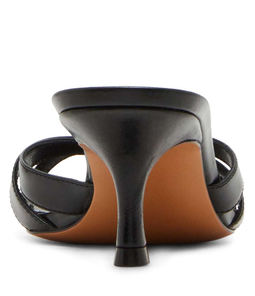 Cary Sandal BLACK LEATHER