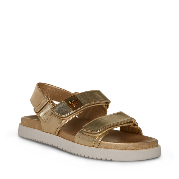 Mona Sandal GOLD LEATHER