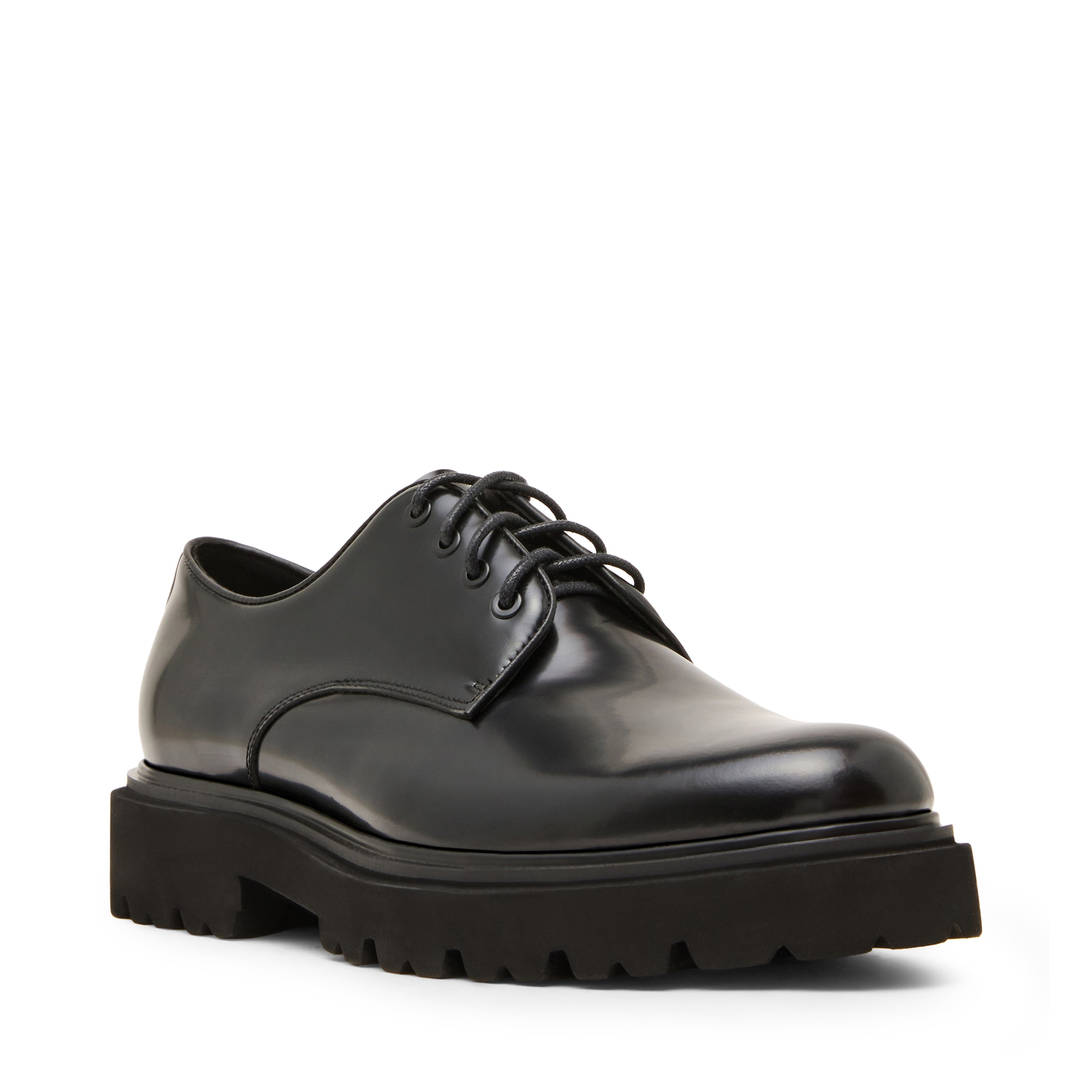 Motala Flat Shoe BLACK LEATHER - view 2