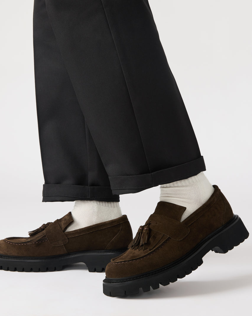 Zev Casual Shoe BROWN SUEDE