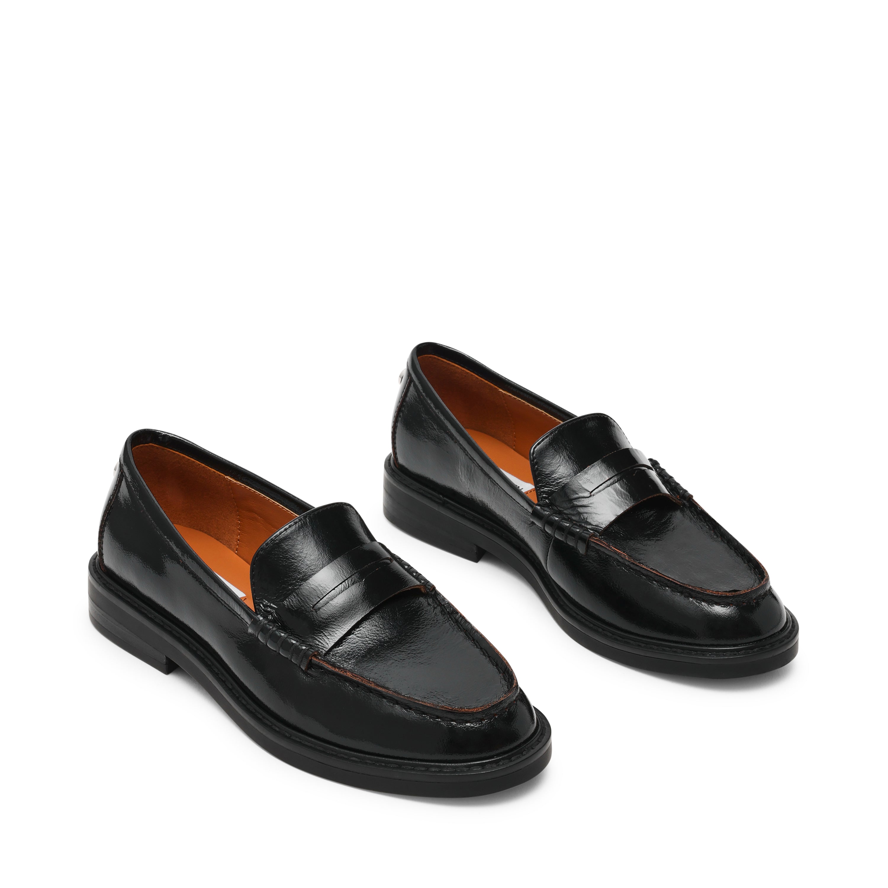 Adison Flat Shoe BLACK LEATHER