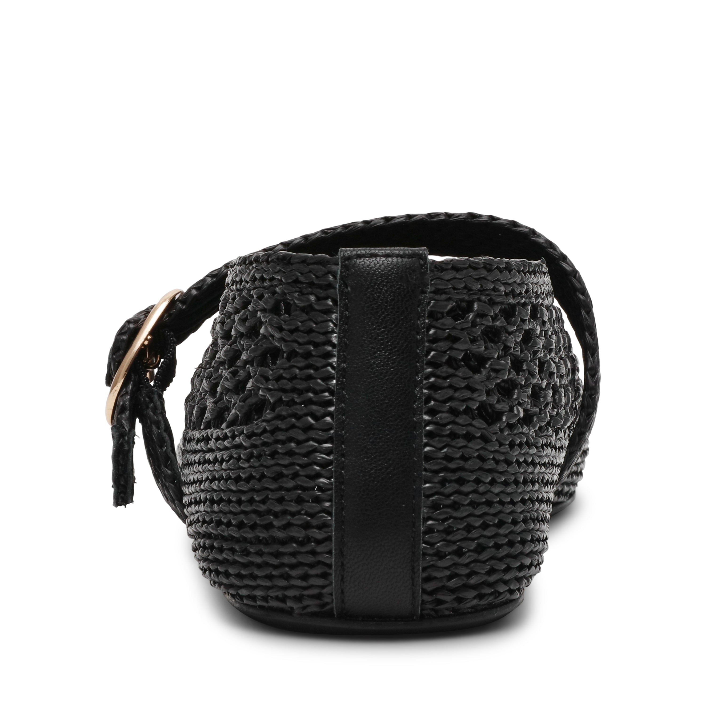 Alara Flat Shoe BLACK