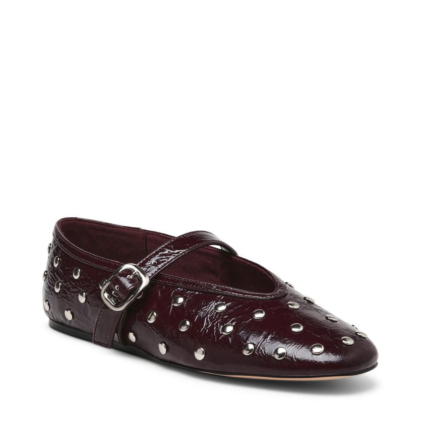 Archer Flat Shoe CHERRY LACQ LE