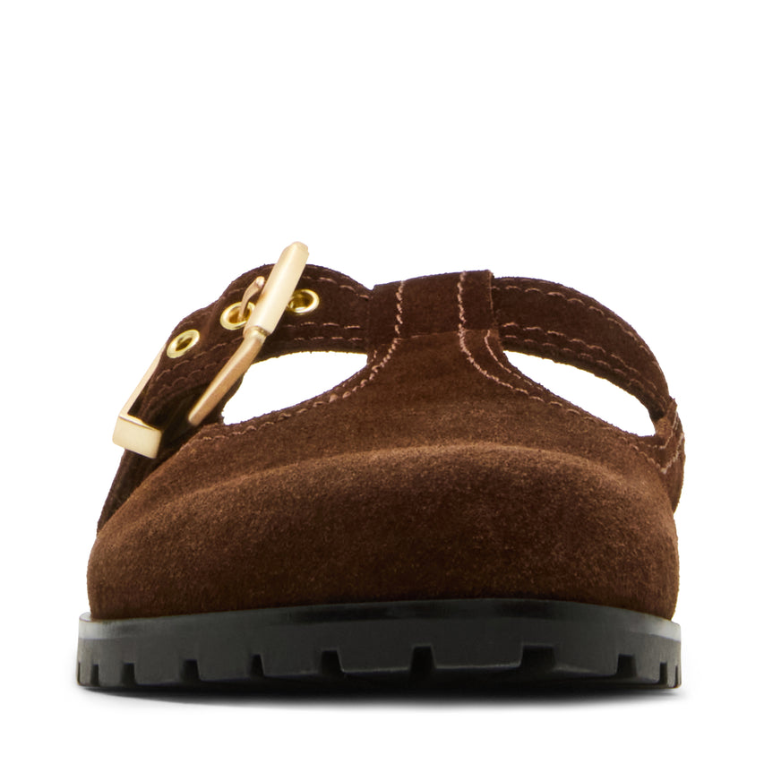 Atticus Mule BROWN SUEDE