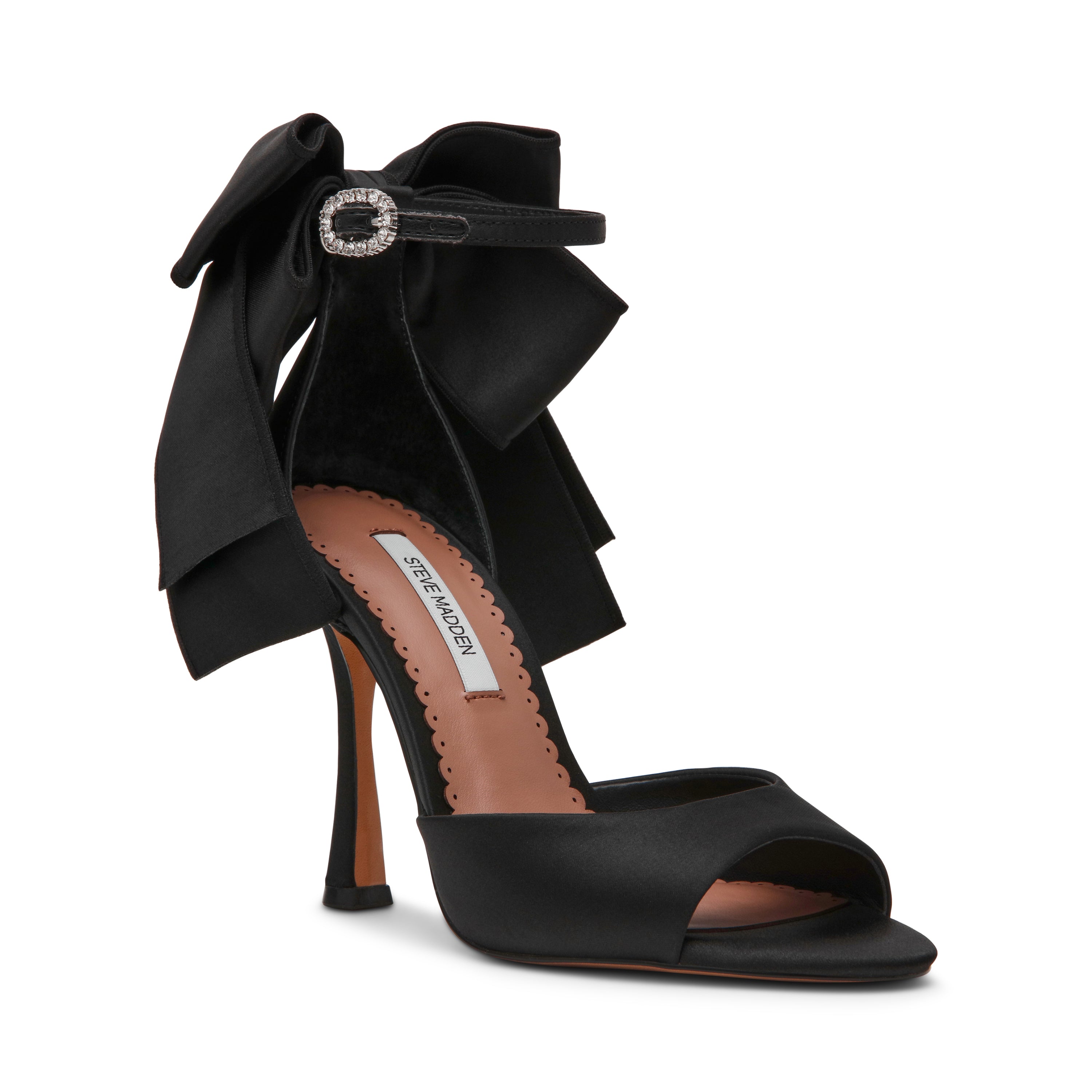 Bougie Sandal BLACK SATIN - view 2
