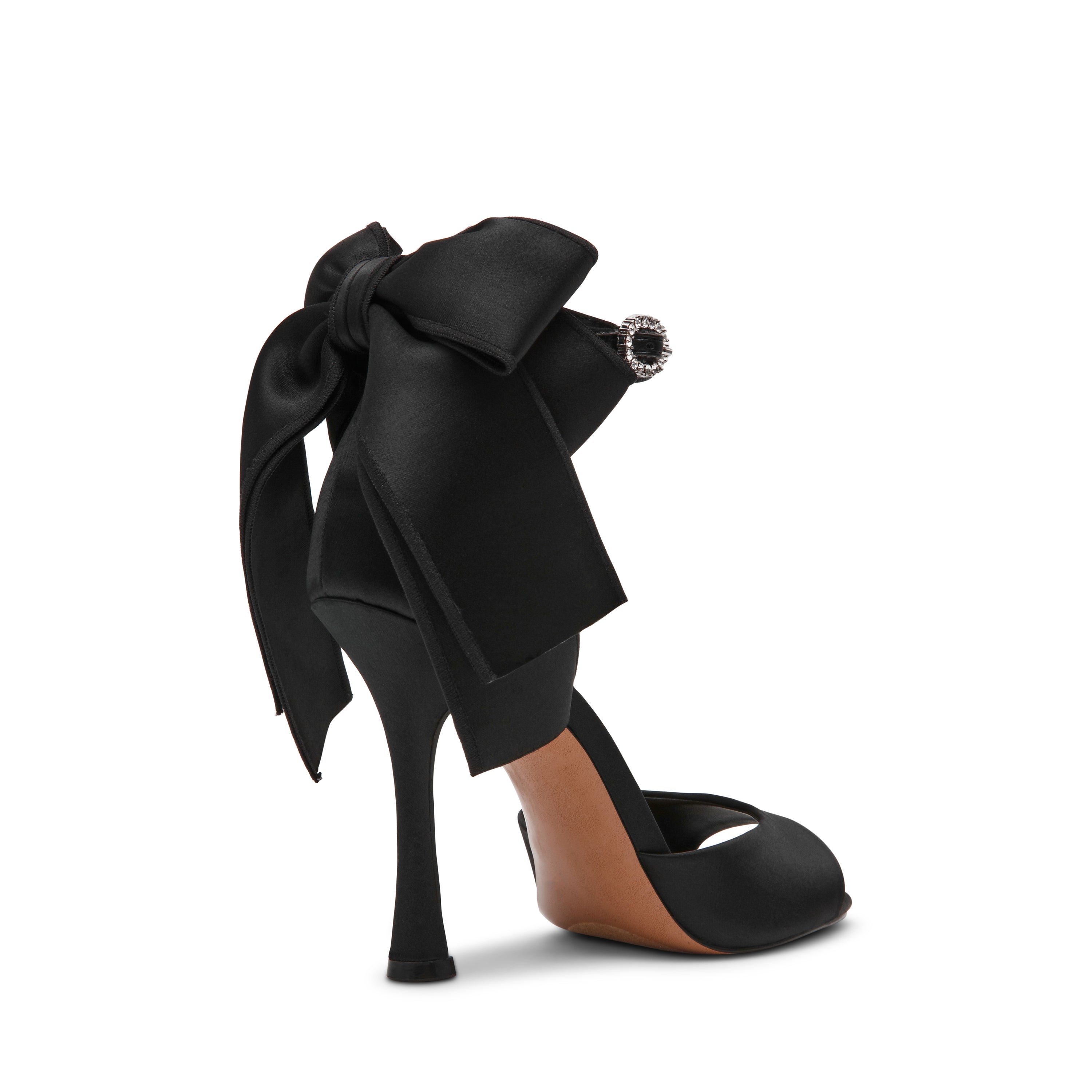 Bougie Sandal BLACK SATIN - view 4