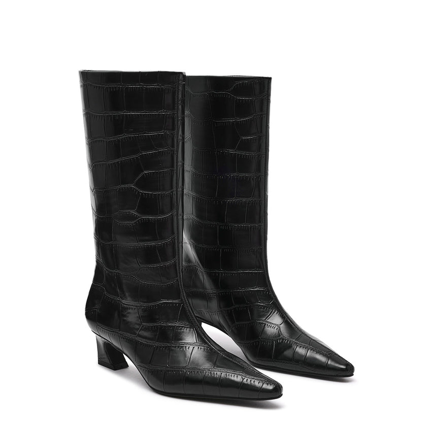 Carousel Bootie BLACK SNAKE - view 2