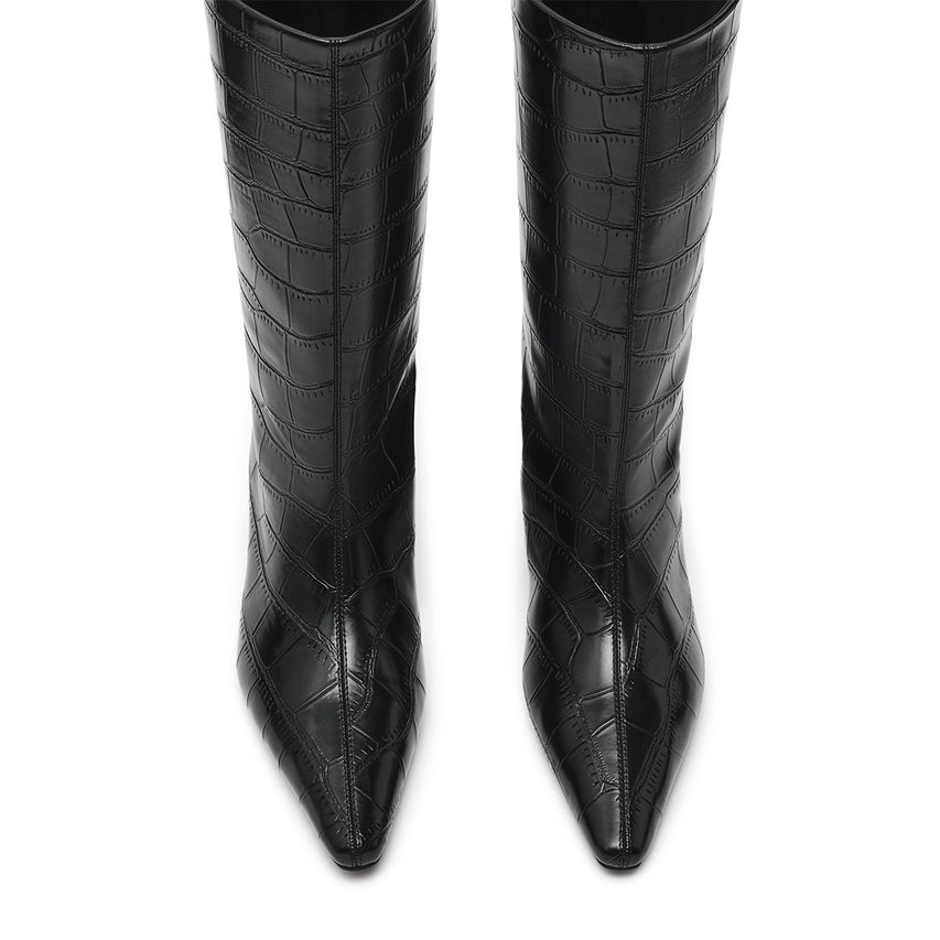 Carousel Bootie BLACK SNAKE - view 3