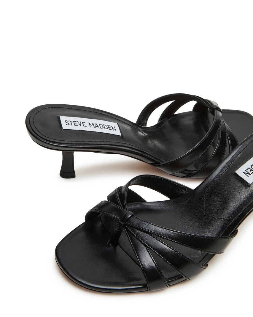 Cary Sandal BLACK LEATHER