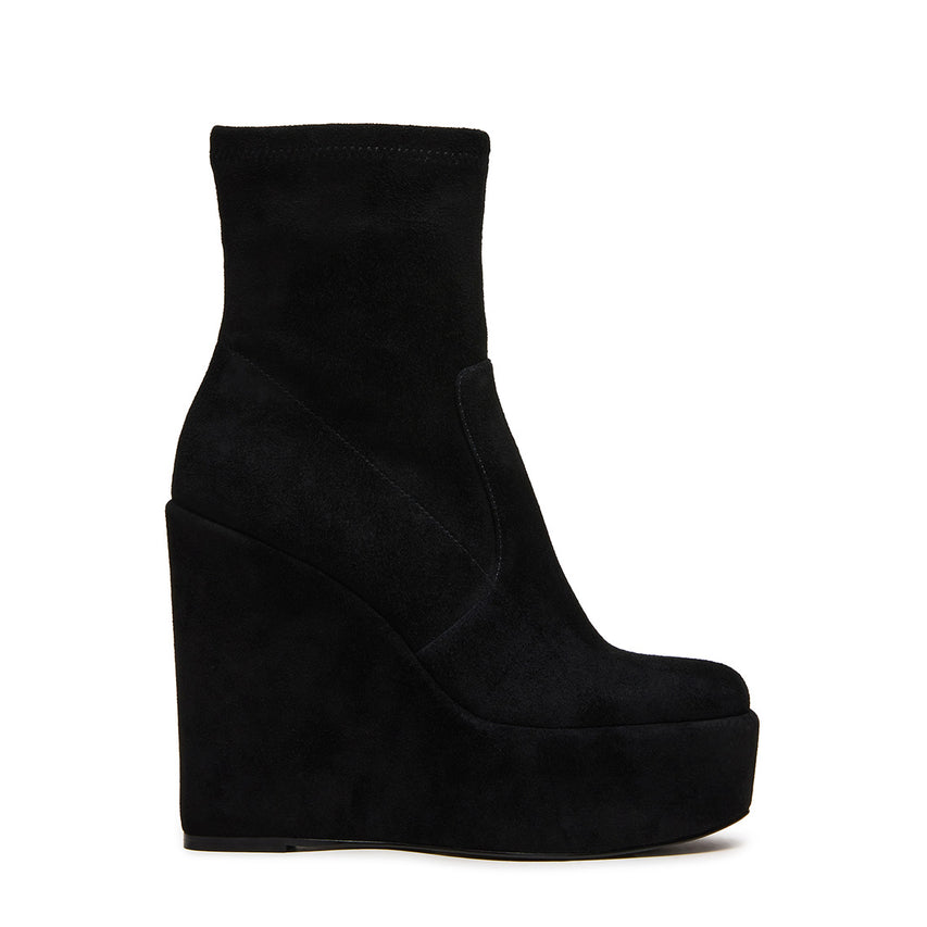 Cecil Bootie BLACK SUEDE