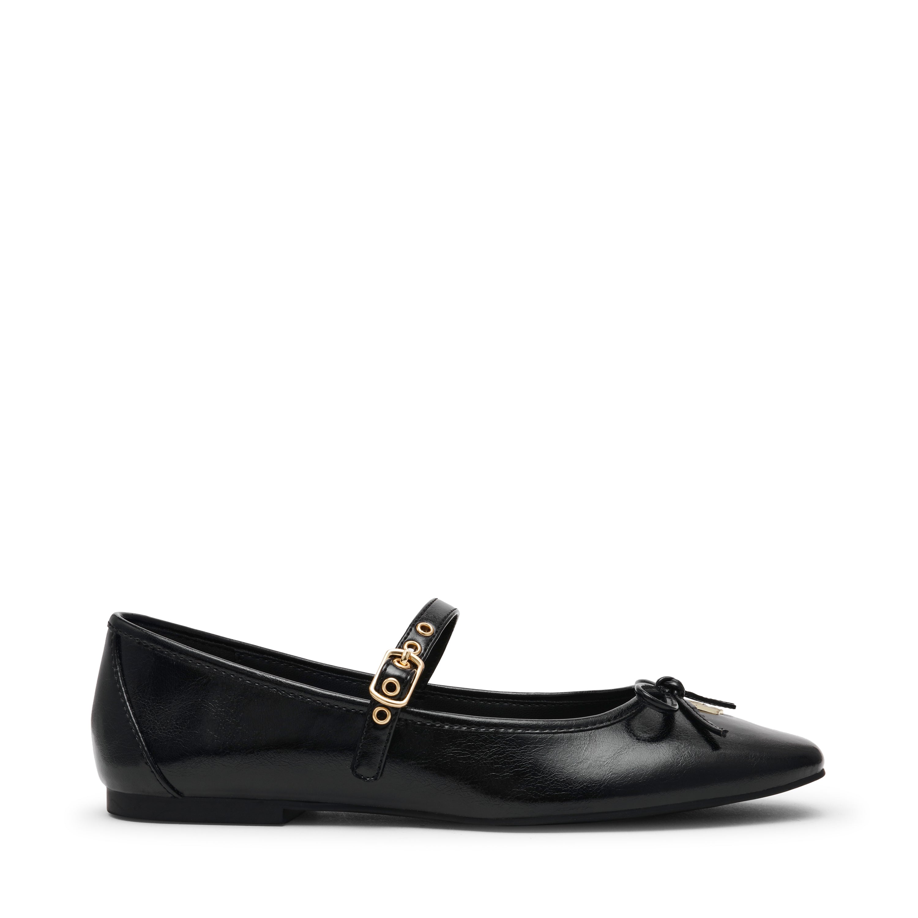 Ceece Flat Shoe BLACK