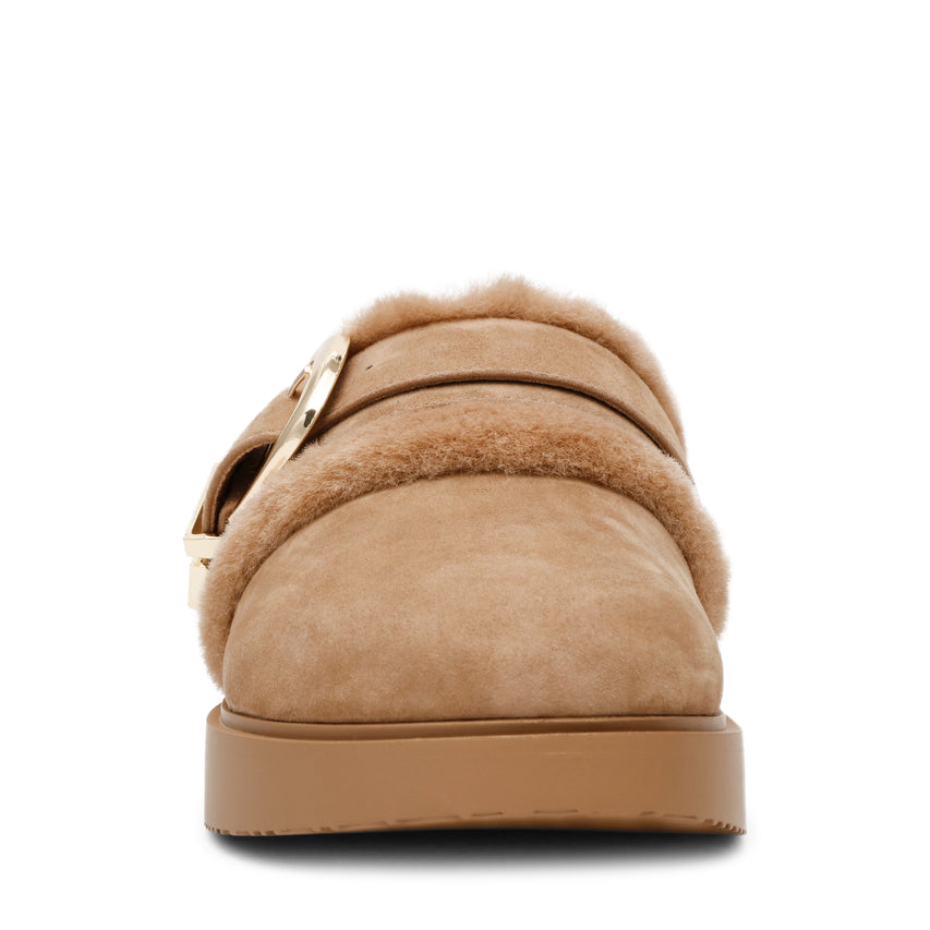 Cozy Up Mule TAN SUEDE