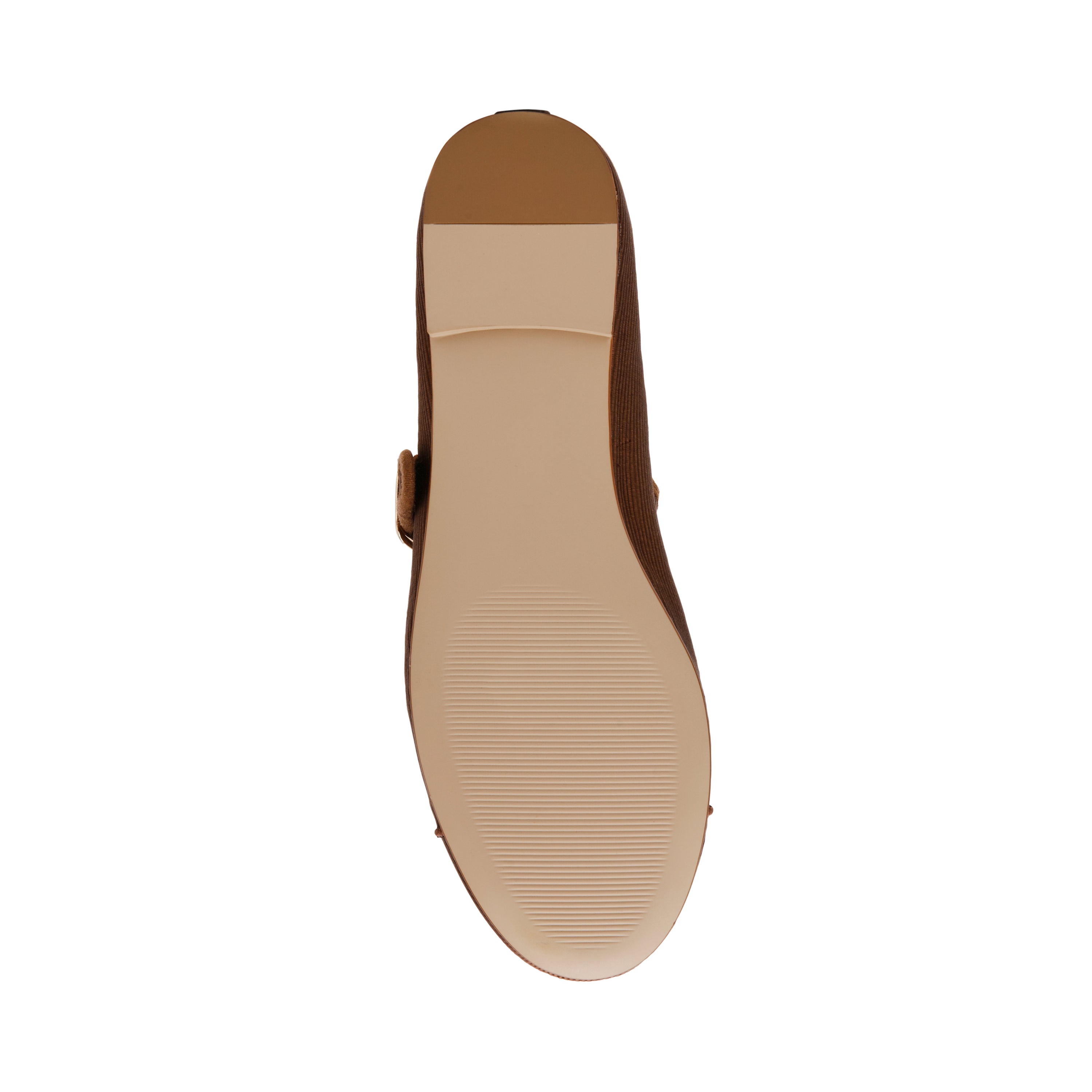 Dory Flat Shoe BROWN SATIN