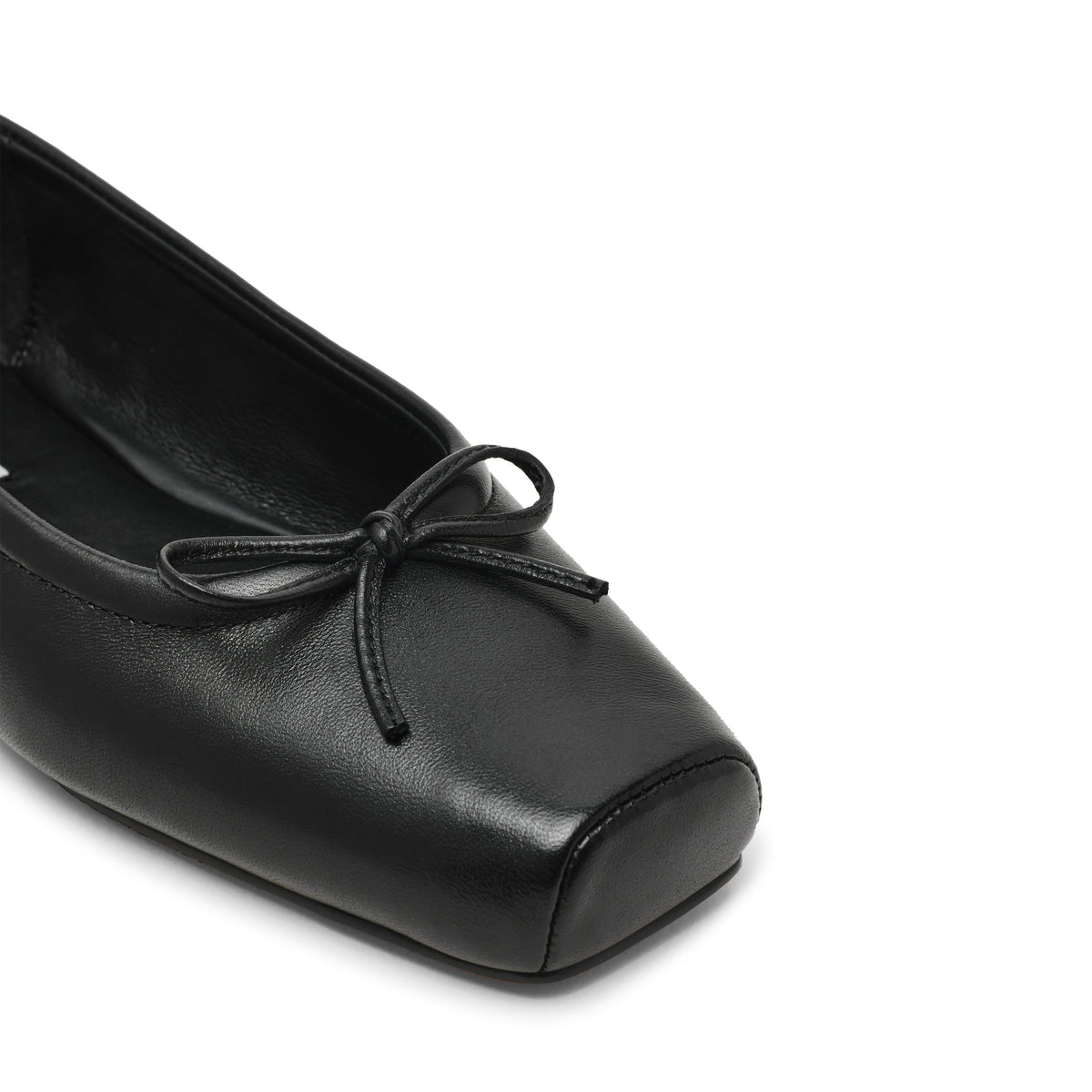 Eleve Flat Shoe BLACK LEATHER - view 6
