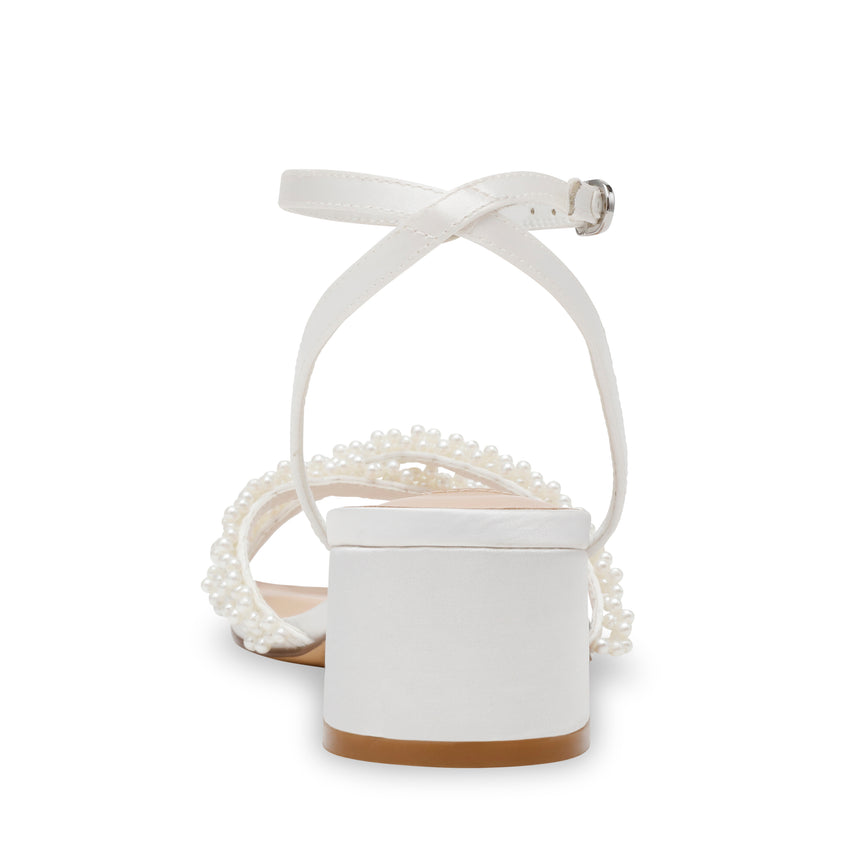 Gabby-P Sandal IVORY SATIN