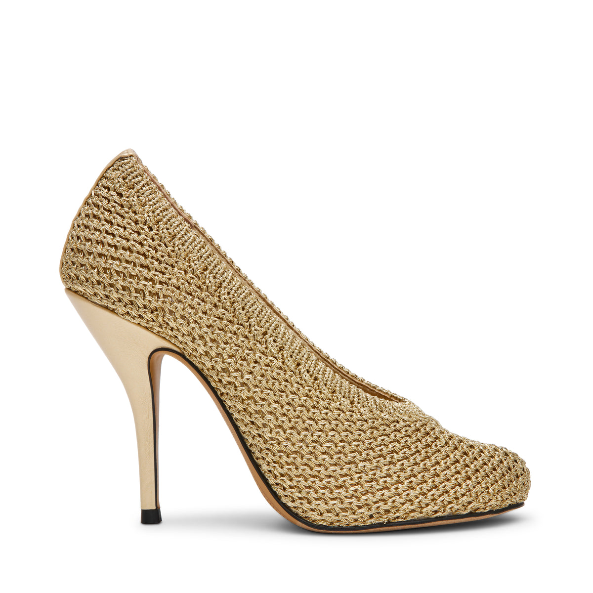 Juliette-Woven Pump CHAMPAGNE