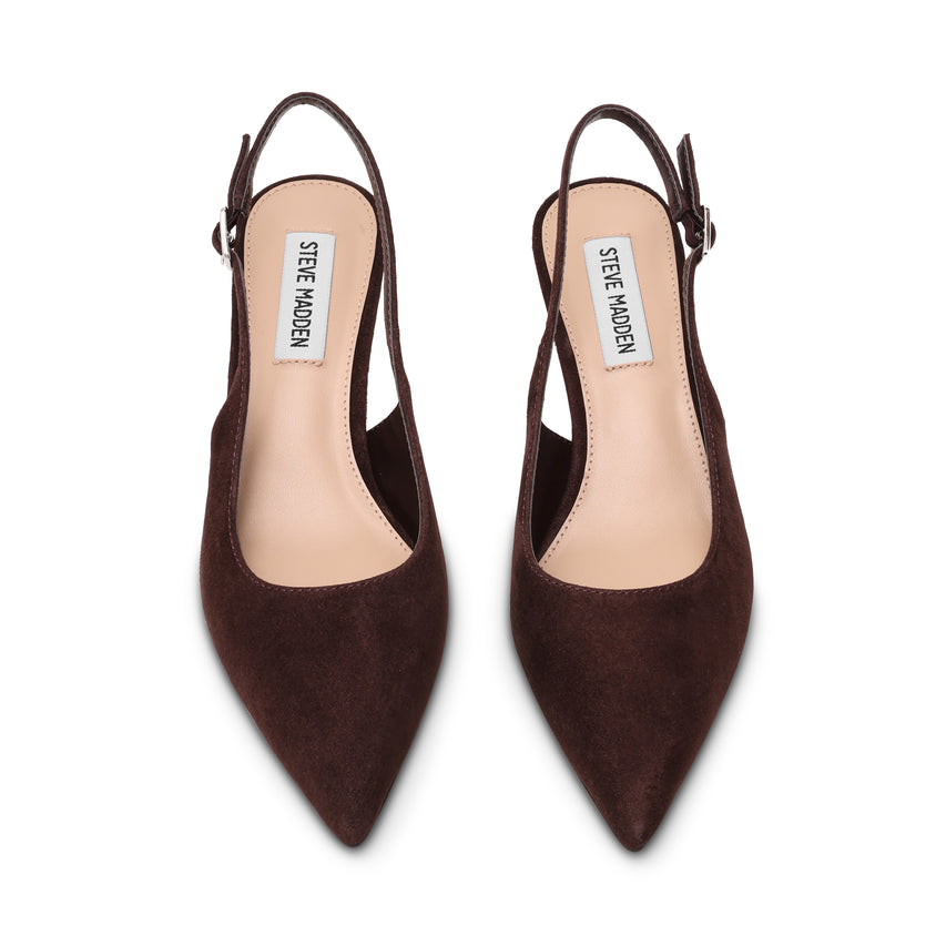 Korra Pump GROUND COFFEE SUEDE