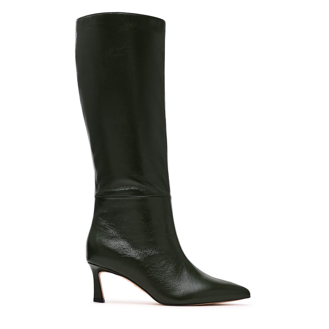 Lavan Boot GRN CRINKLE PAT