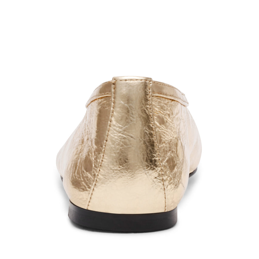 Leni Flat Shoe GOLD LEATHER