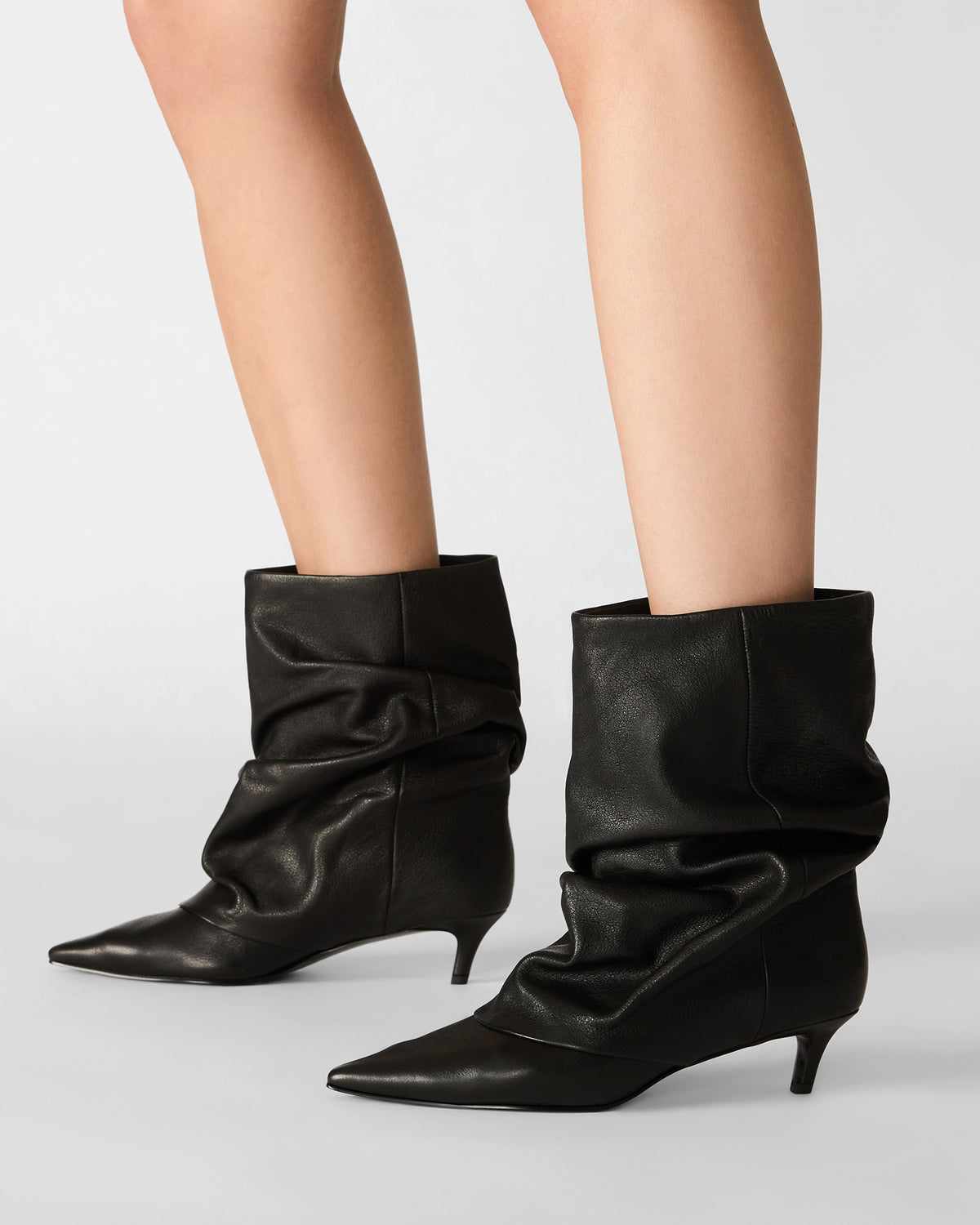 Lennox Bootie BLACK LEATHER - view 6