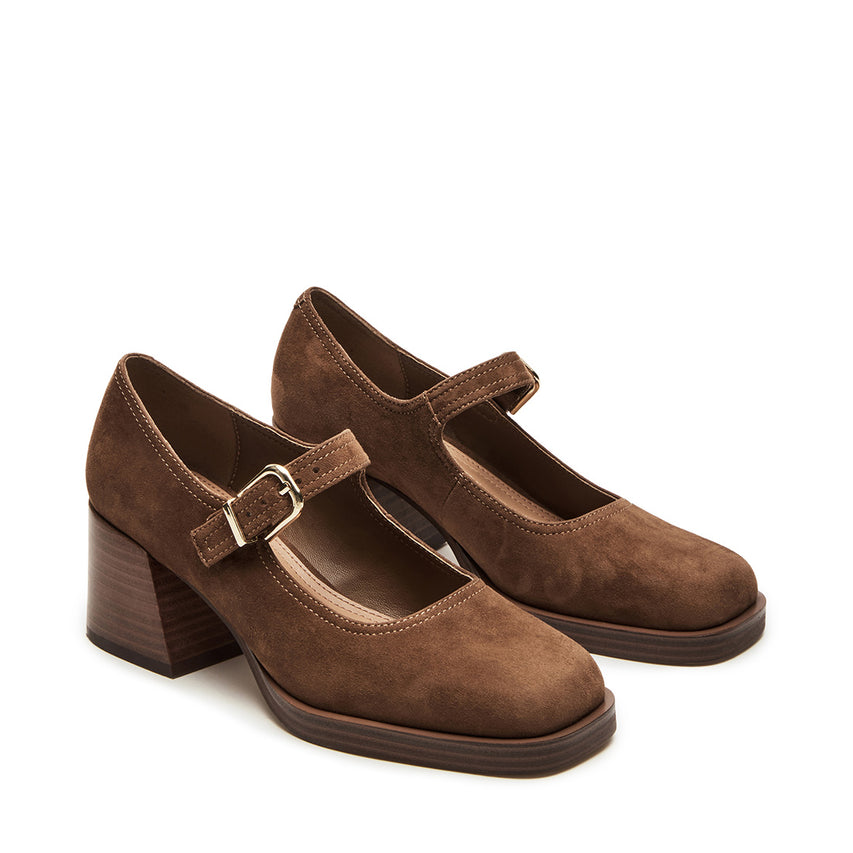 Lisbon-S Pump CHESTNUT SUEDE