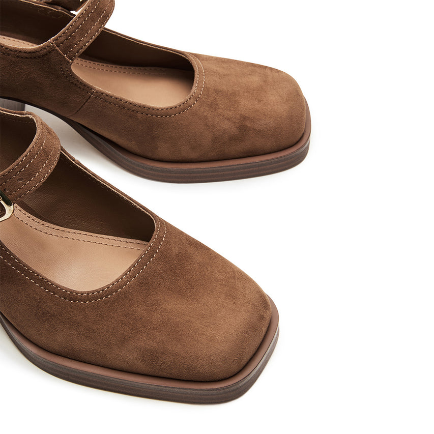 Lisbon-S Pump CHESTNUT SUEDE