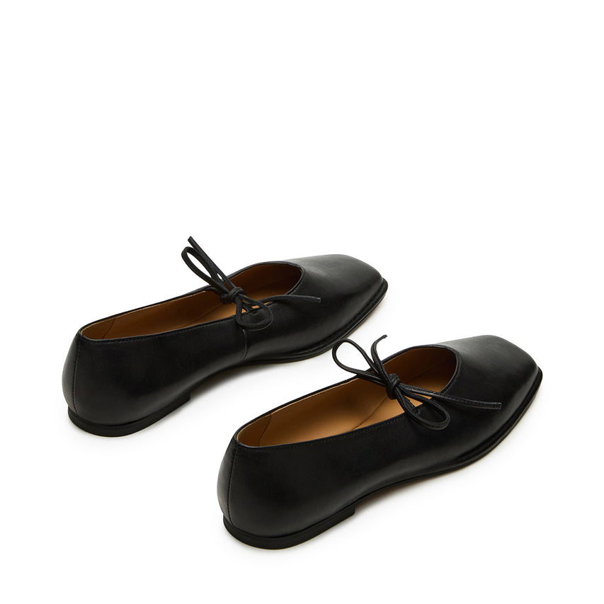 Lola Flat Shoe BLACK LEATHER - view 4