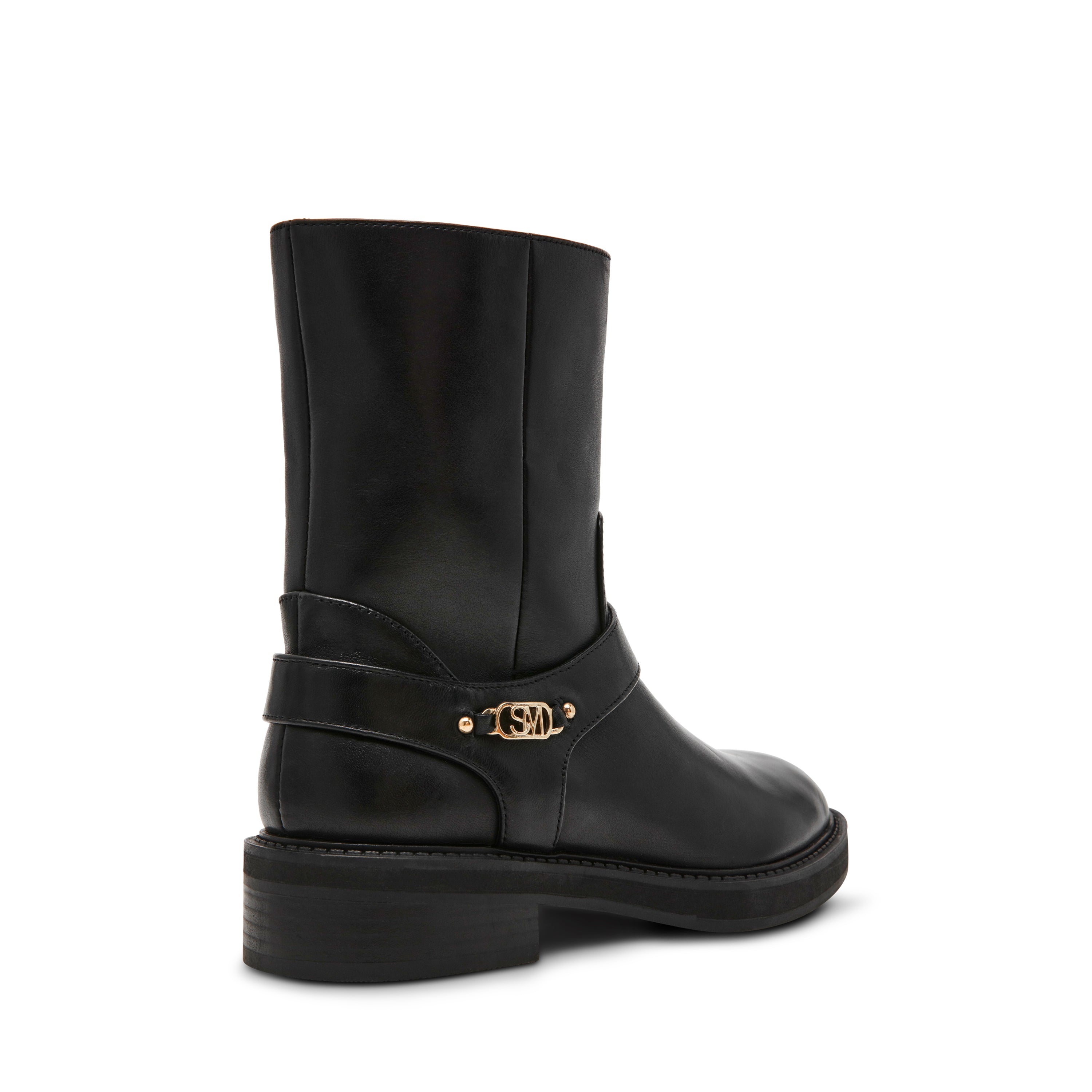 Loophole Bootie BLACK LEAT