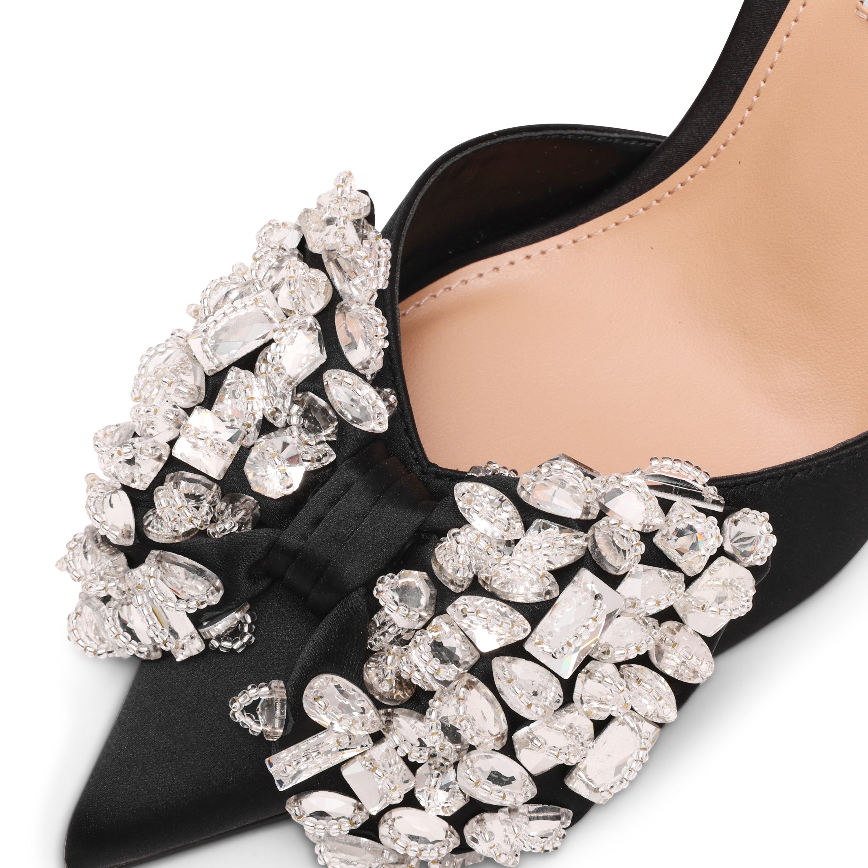 Lovie Pump BLK SATIN