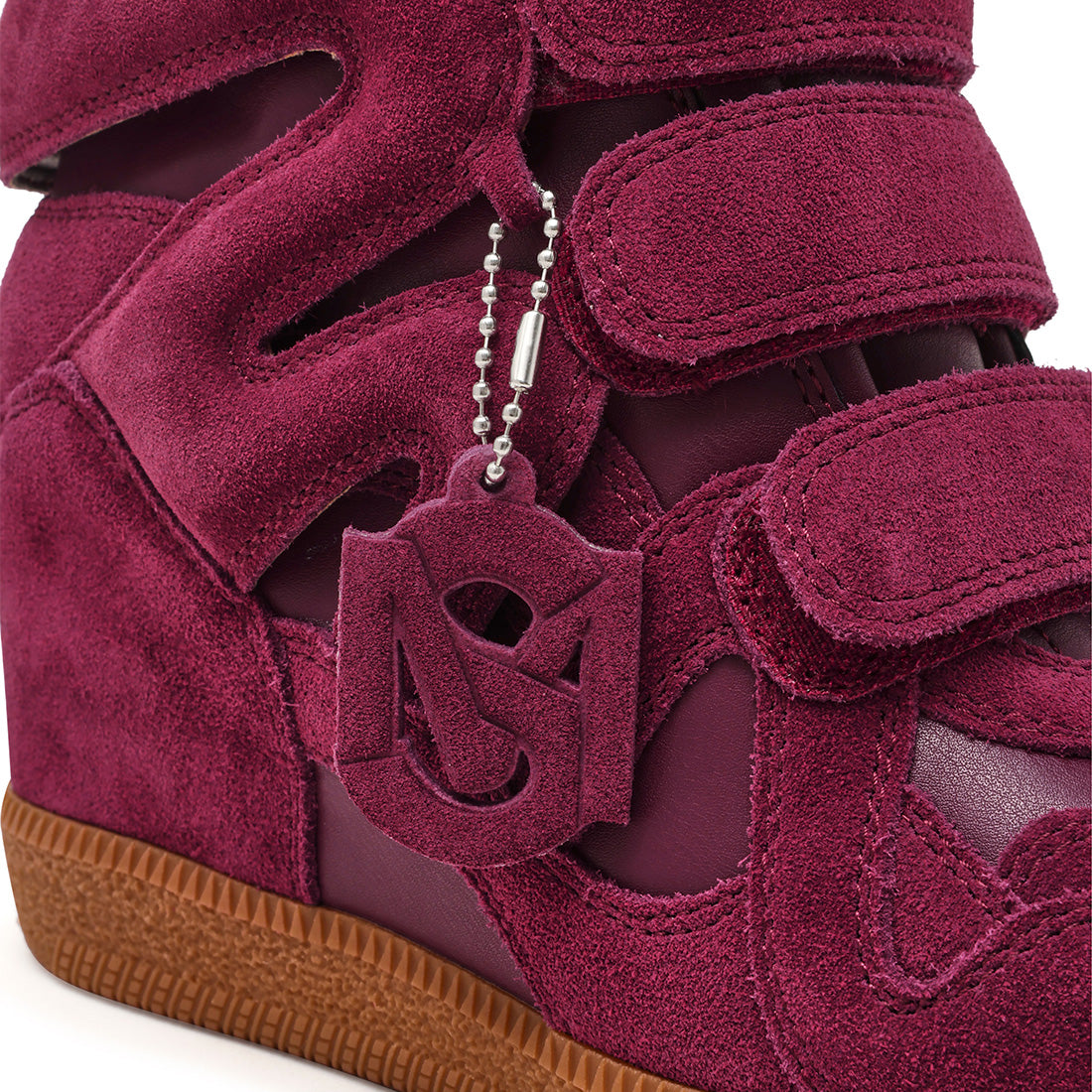 Mavis Sneaker DK CHERRY LACQ SUEDE - view 5