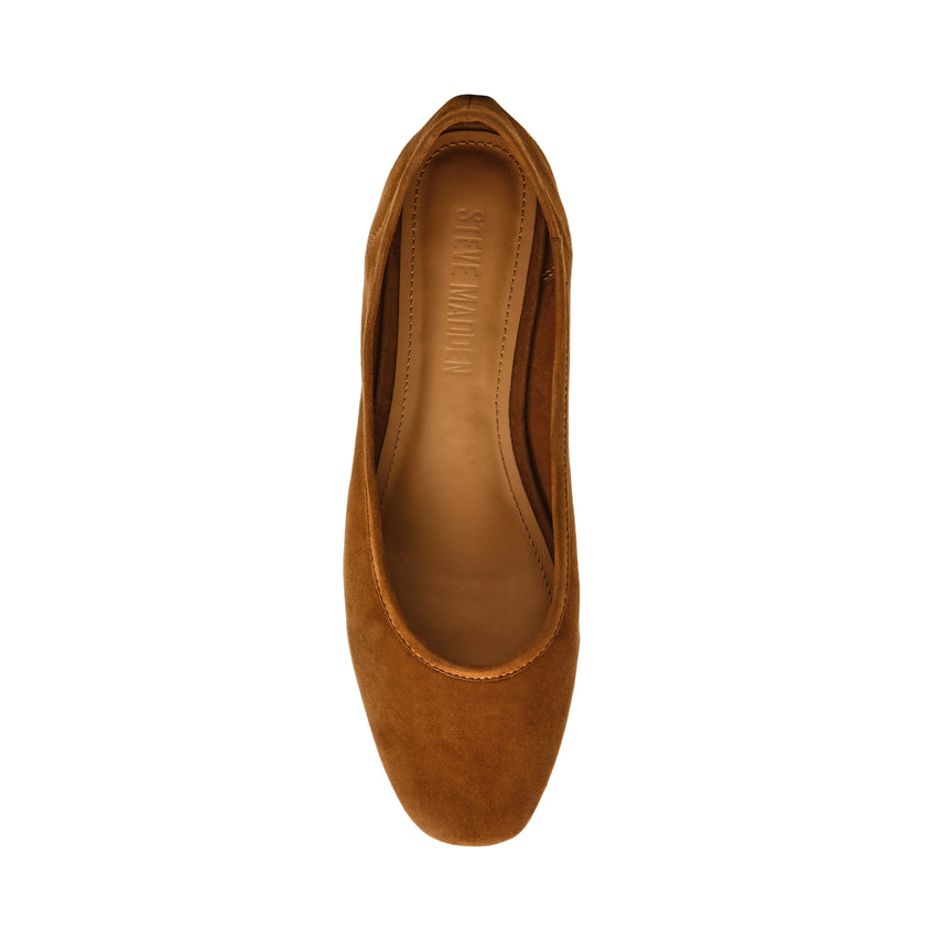 Mollie Flat Shoe CHESTNUT SUEDE