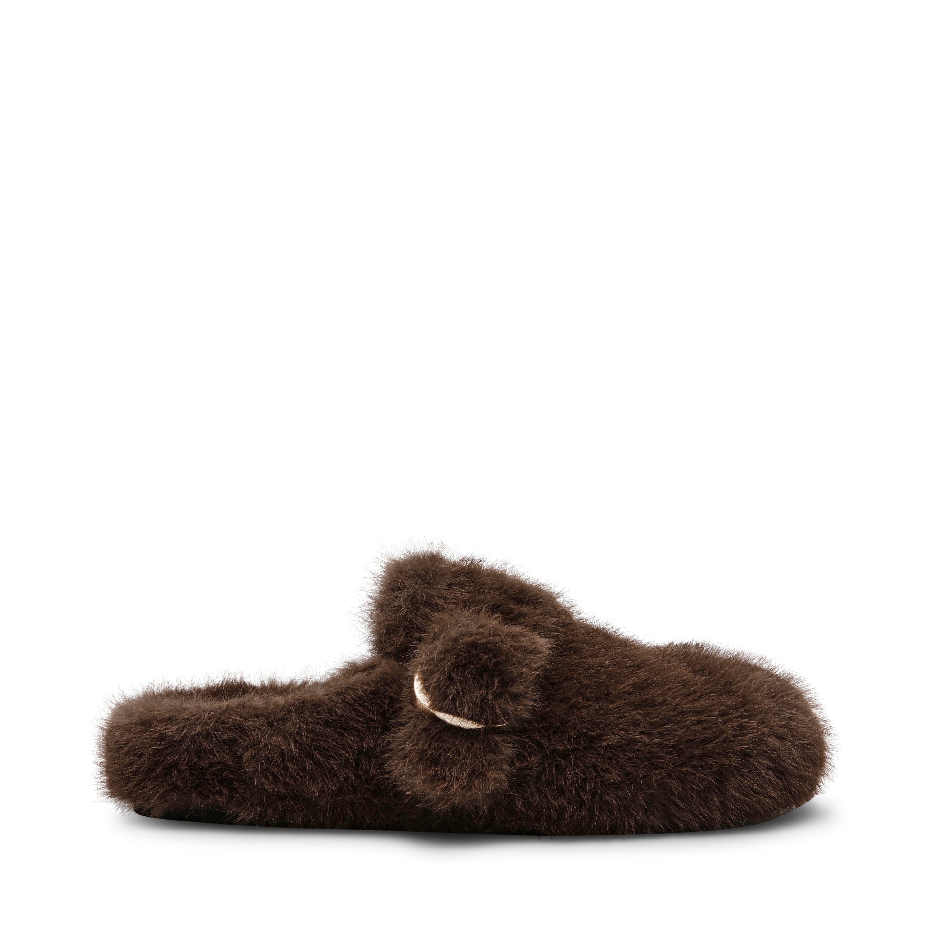 Plushie Mule DK BROWN