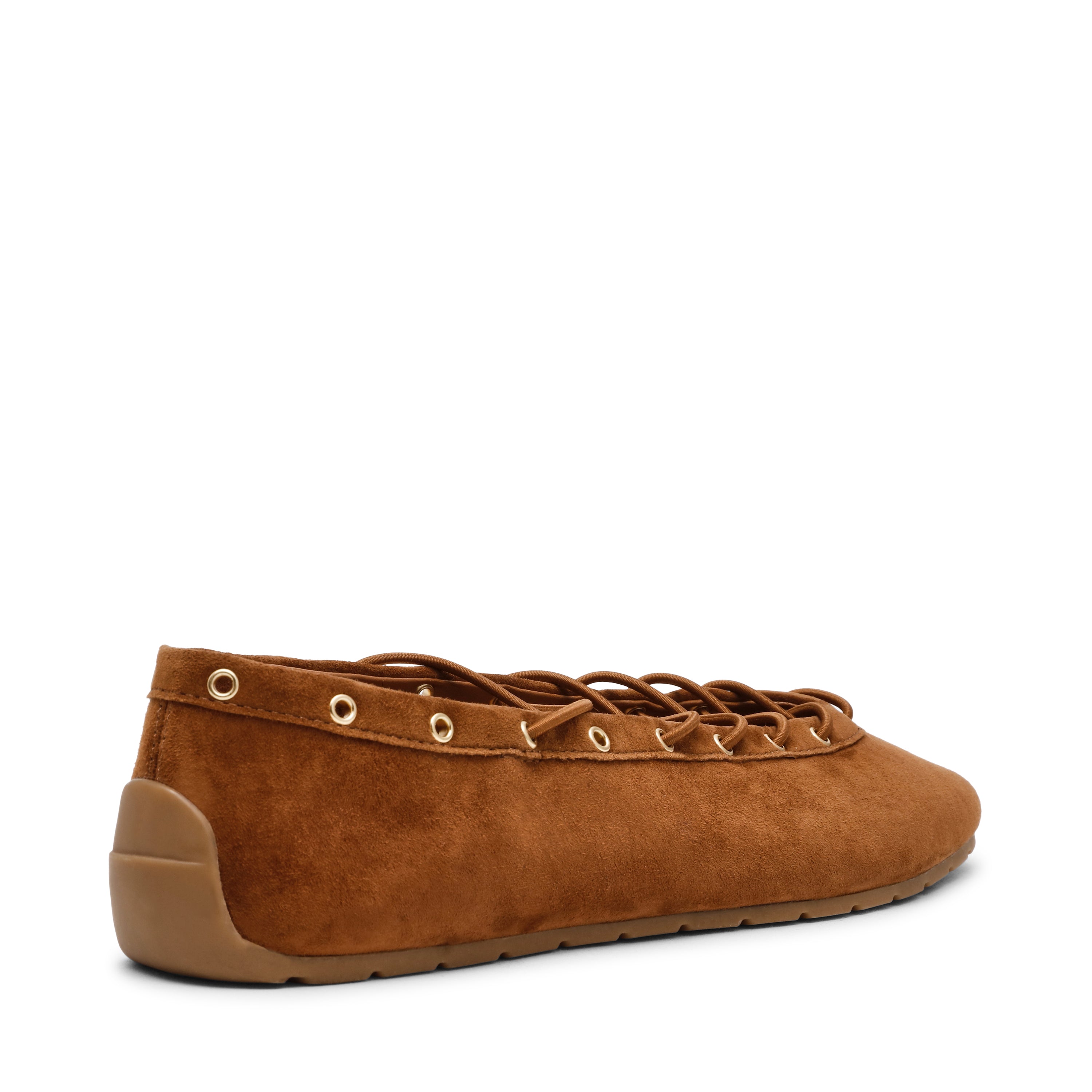 Pointe Flat Shoe CHESTNUT SUEDE