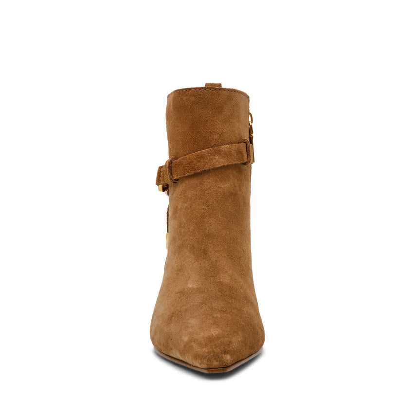 Roller Bootie TAN SUEDE