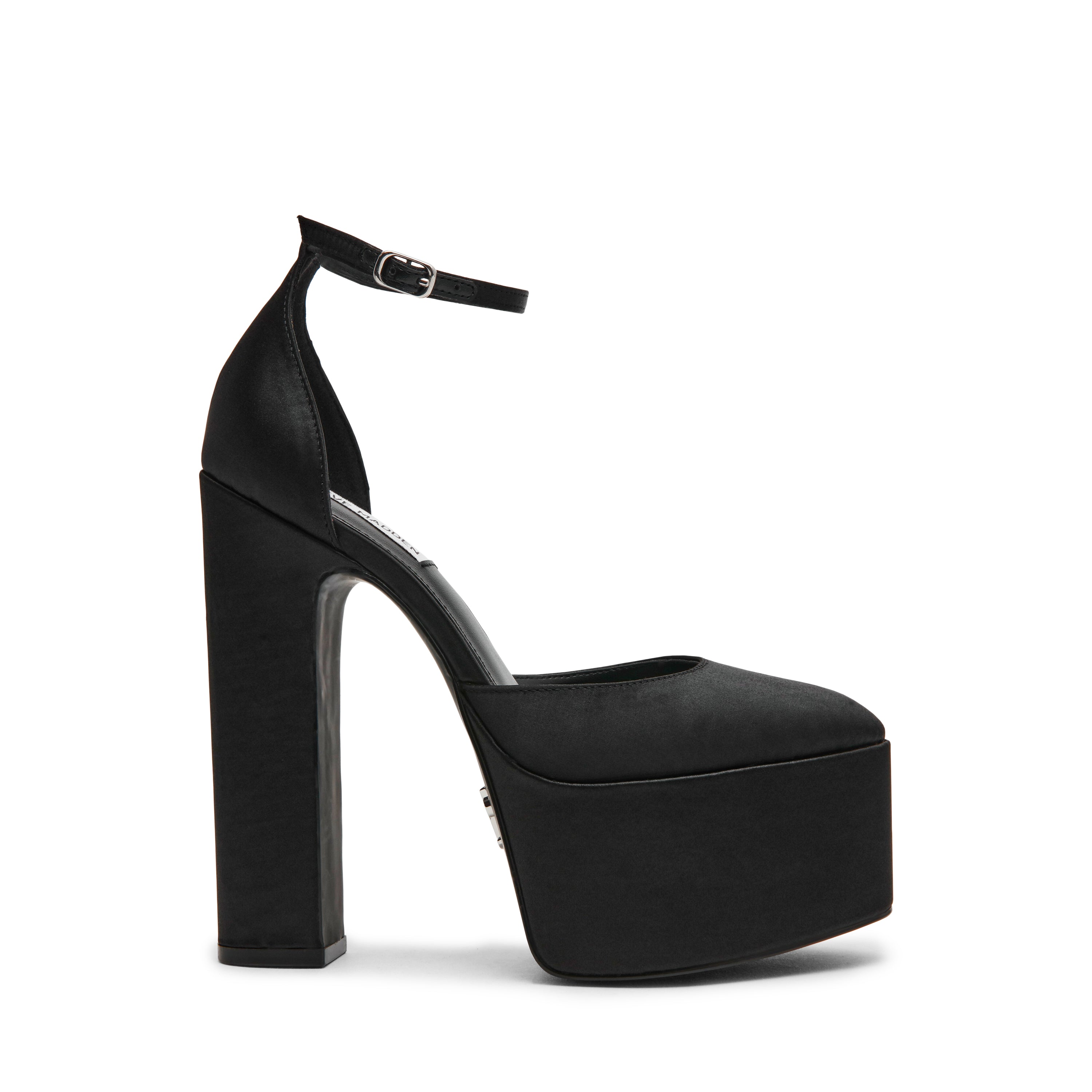 Selestine Pump BLK SATIN