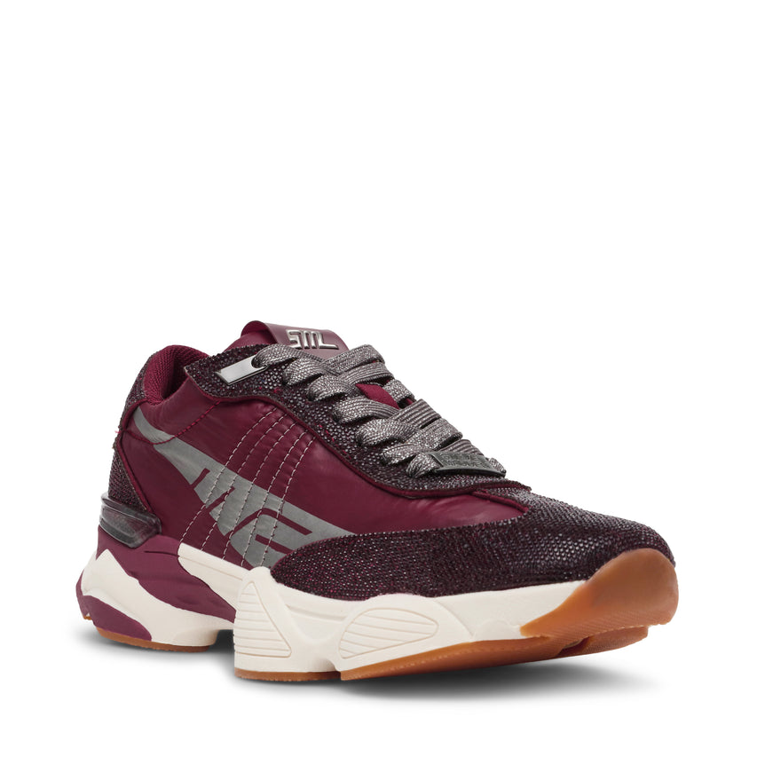 Setback-R Sneaker DK CHERRY LACQ